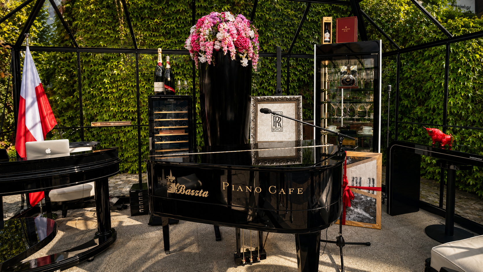 Wnętrze Piano Café Baszta